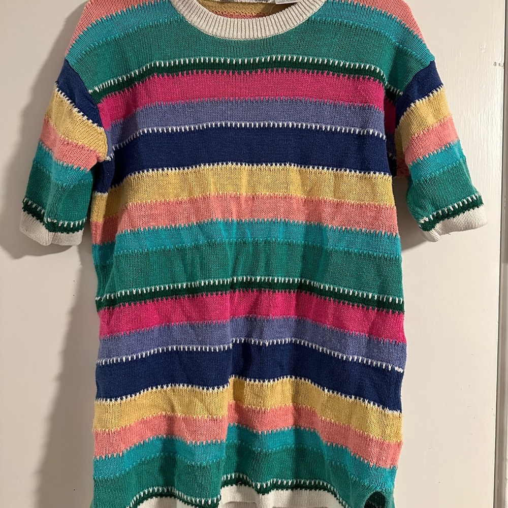 ✨Vintage Multicolored Knit T-Shirt✨